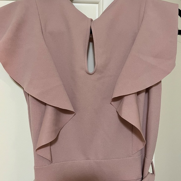 Pink formal jumpsuit - Picture 7 of 8